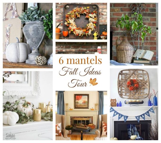 Fall Ideas Tour - 6 Mantels