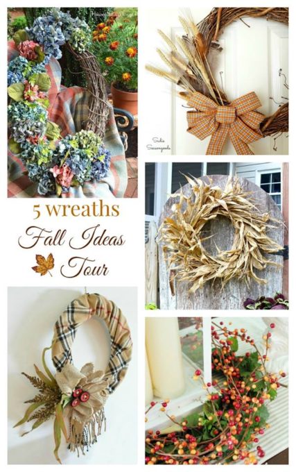 Fall Ideas Tour- 5 Wreaths