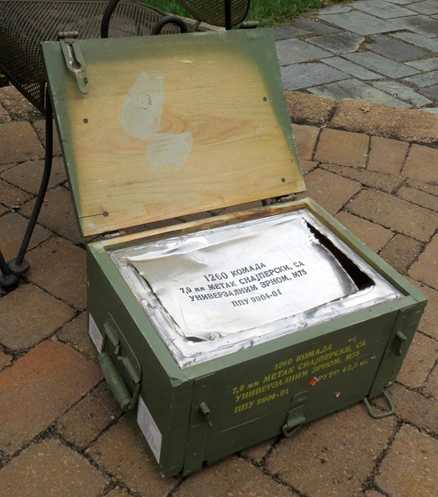 Ammunition Crate Interior