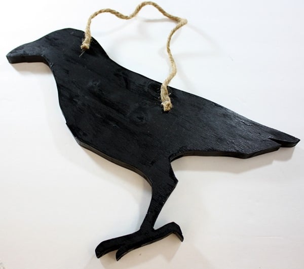 How to Make a DIY wood crow (Tutorial)