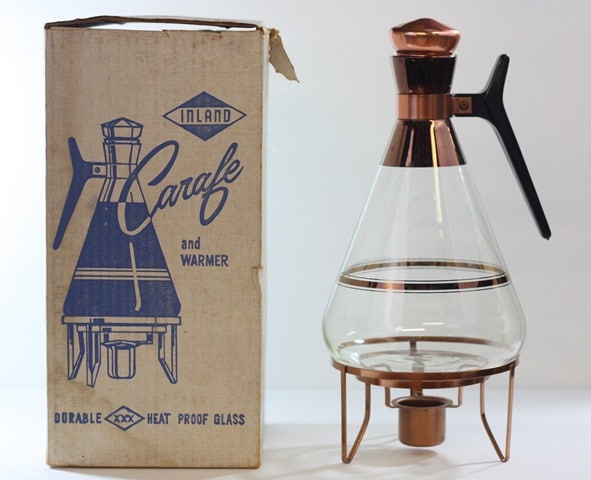 Mid-Century Inland Carafe and Warmer