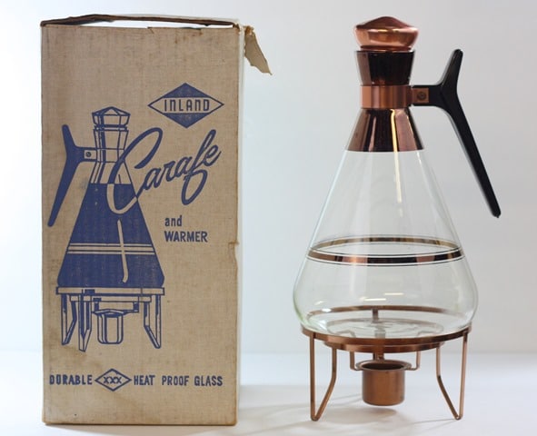 Mid-Century Inland Carafe and Warmer