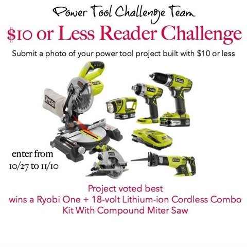 $10 Power Tool Challenge - Win These Tools!