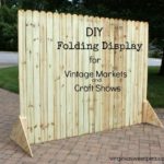 DIY Folding Display for Vintage Markets and Craft Shows