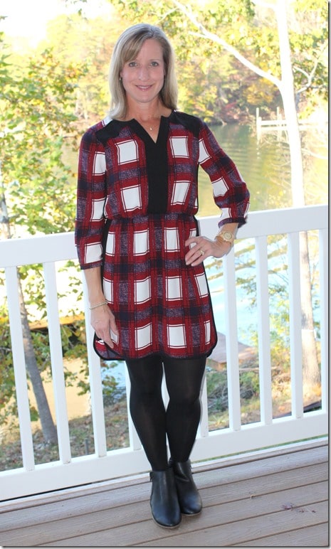 November 2016 Stitch Fix Review - 41Hawthorne Hellen Shirt Dress - virginiasweetpea.com