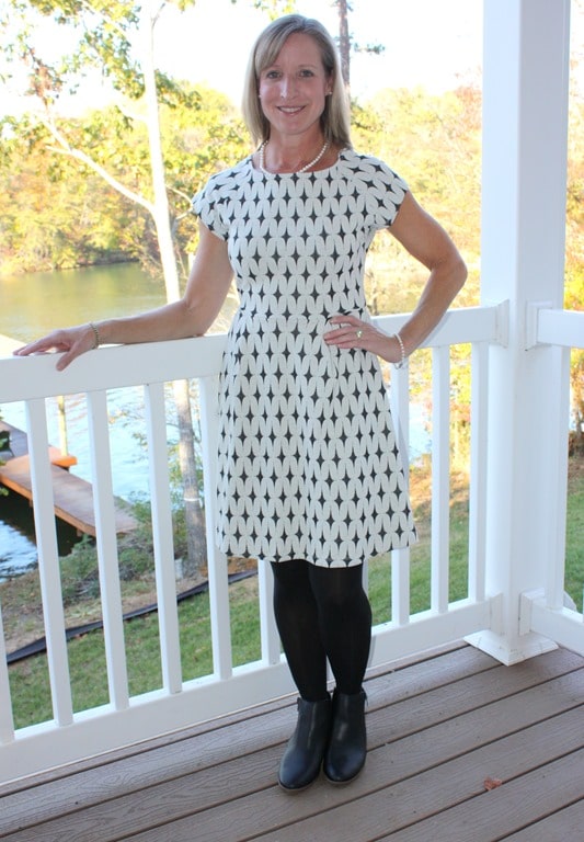 November 2016 Stitch Fix Review - Renee C Addae Knit Dress - virginiasweetpea.com