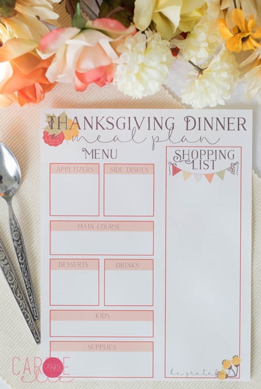 Printable-Thanksgiving-Meal-Planner