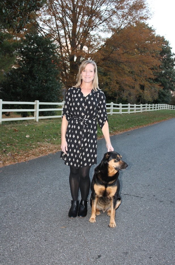 Stitch Fix Review and Giveaway - December 2016 - 41Hawthorn Cristen Shirt Dress - virginiasweetpea.com