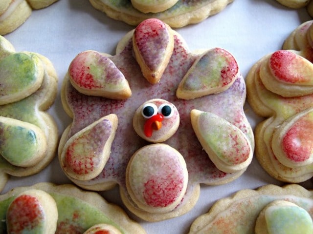 Turkey Cookies