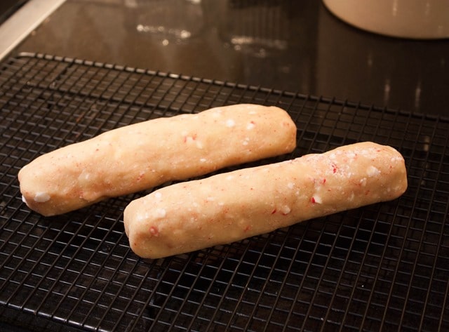 Peppermint Cookies with White Chocolate - This cookie is the perfect addition to your Christmas cookie tray! Get the recipe at virginiasweetpea.com.