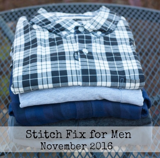 Stitch Fix for Men - November 2016 - Fix #2 - virginiasweetpea.com
