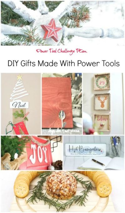 DIY Gifts Made With Power Tools