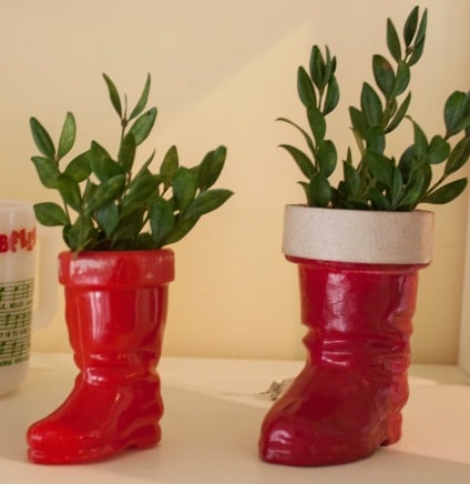 Vintage Christmas - Santa Boot Collection