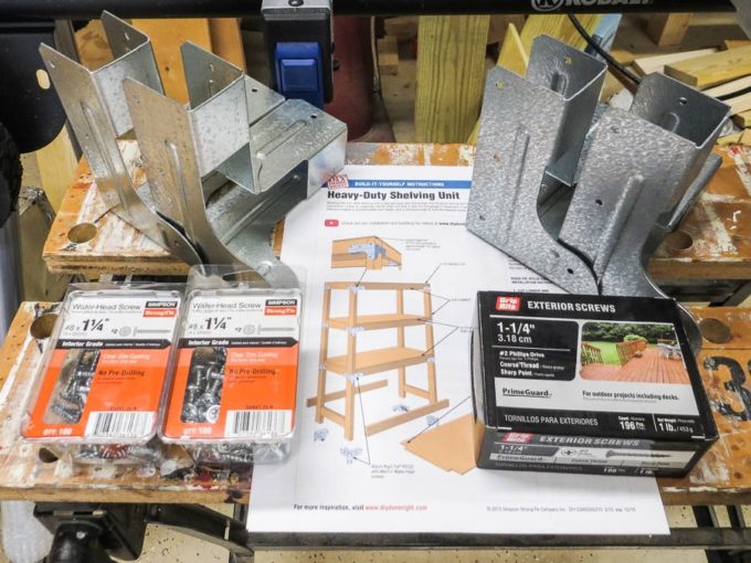 Materials Needed to Make a DIY Shelving Unit