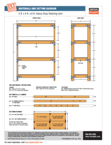 Simpson Strong Tie Shelving Unit Plans