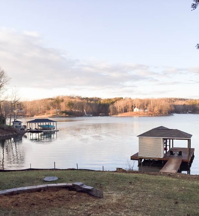 Smith Mountain Lake House Update - January 2017 - virginiasweetpea.com