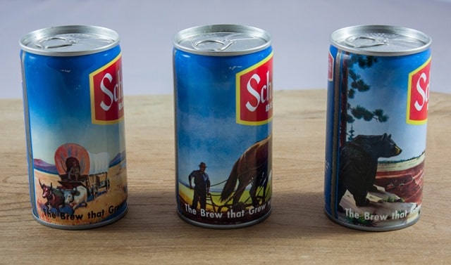 Schmidt Beer Cans from the 1970's