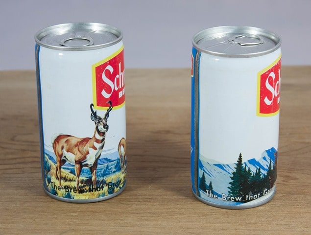 Schmidt Beer Cans from the 1970's