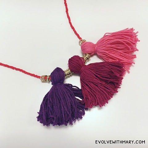 DIY Tassle Necklace