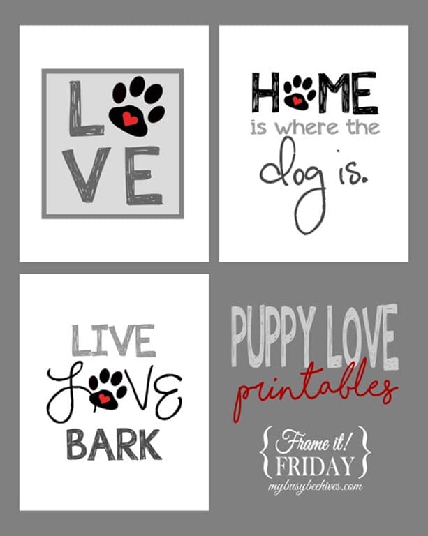 Puppy Love Trio...{Frame it! Friday} poster