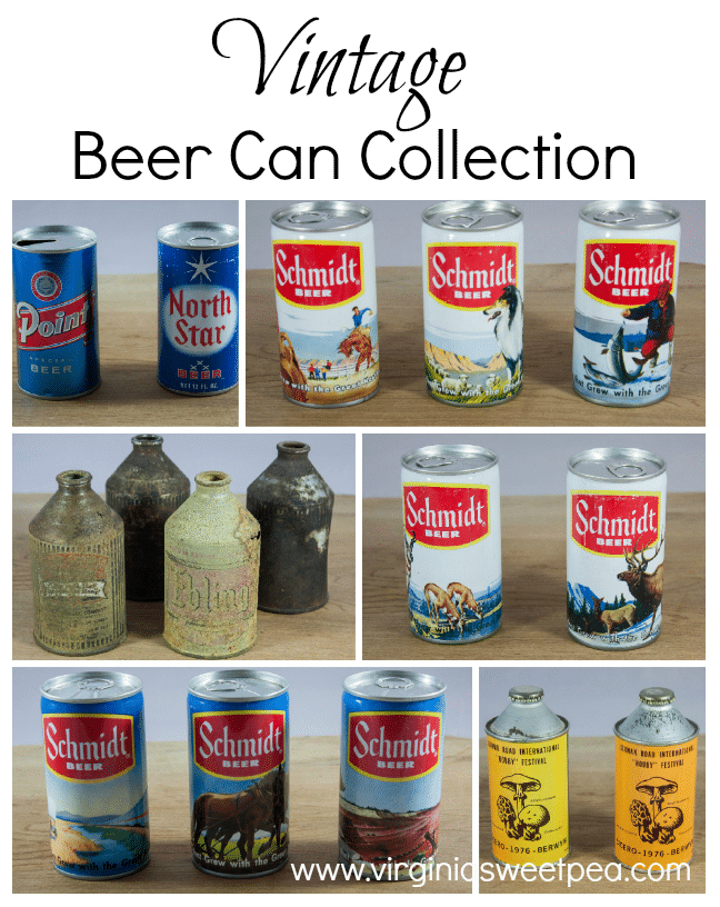 Vintage Beer Can Collection