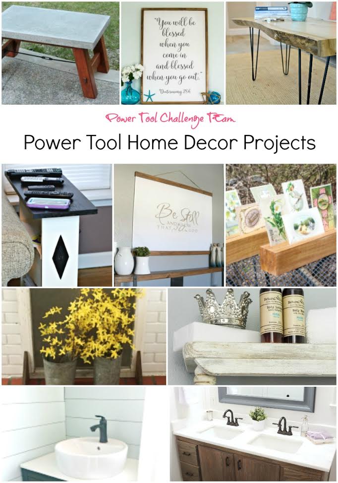 10 Home Decor Projects to Make with Power Tools