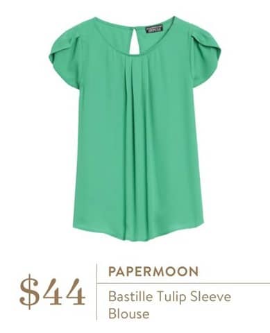 Papermoon Bastille Tulip Sleeve Blouse - Stitch Fix