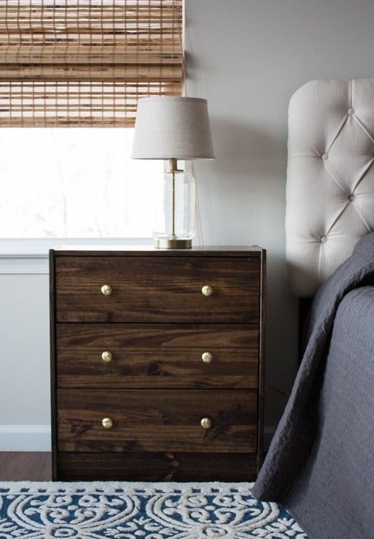 Ikeas Rast Chest Used as a Night Stand