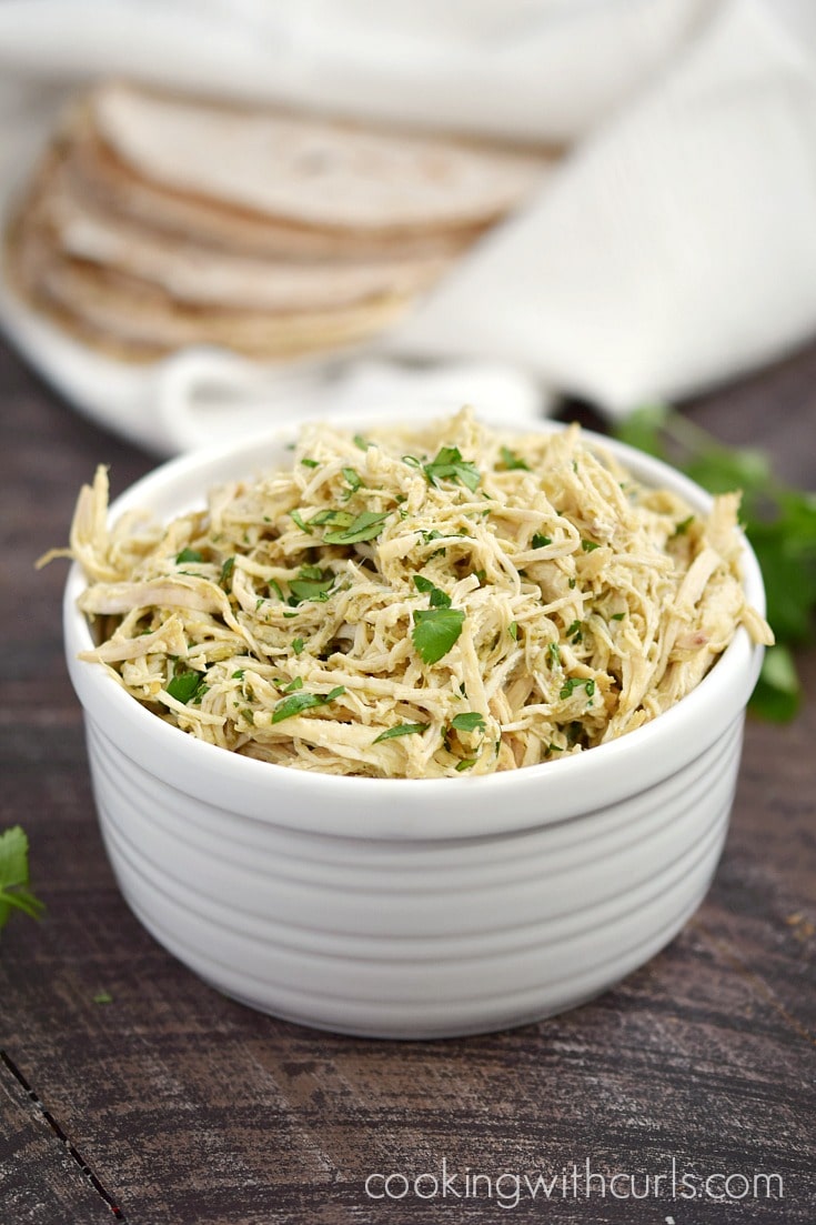 Instant Pot Salsa Verde Chicken