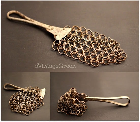 1920's vintage pot scraper and scrubber