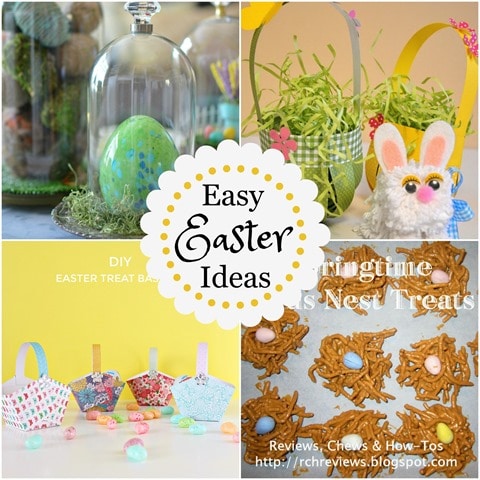 Easy Easter Ideas - Four projects that you can do for Easter! virginiasweetpea.com