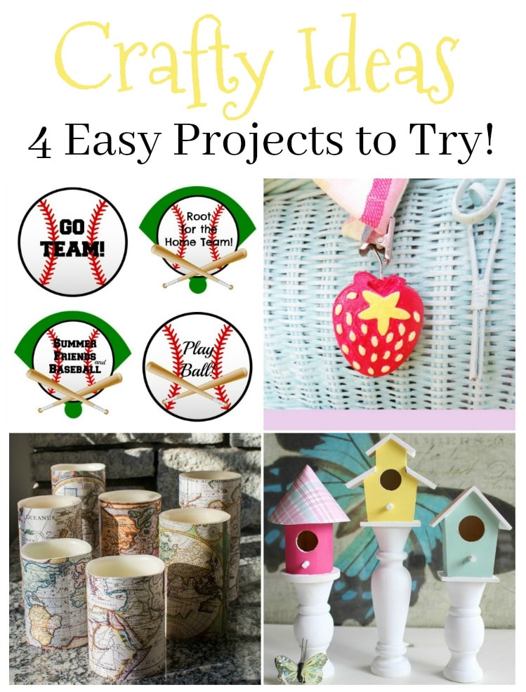 Four Easy Craft Projects to Try