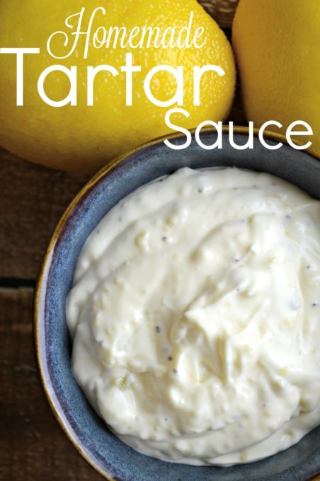 homemade tarter sauce