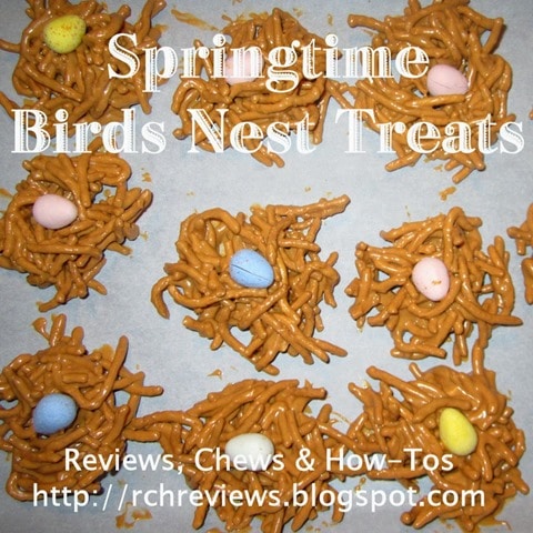 Springtime Bird's Nest Treats