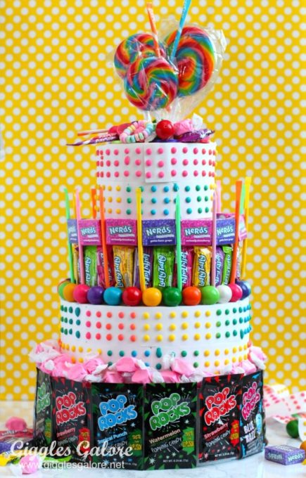No-Bake Candy Cake