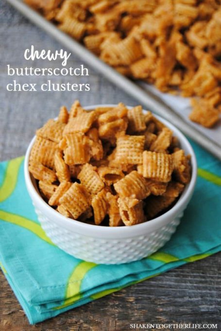 Chewy Butterscotch Chex Clusters