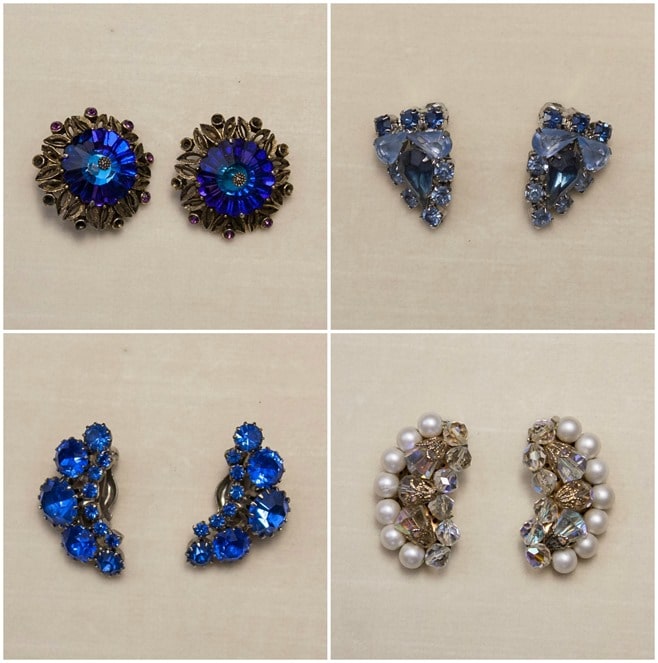 Vintage Clip Earrings