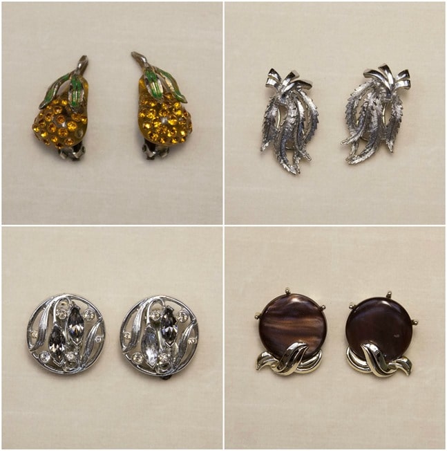 Vintage Clip Earrings
