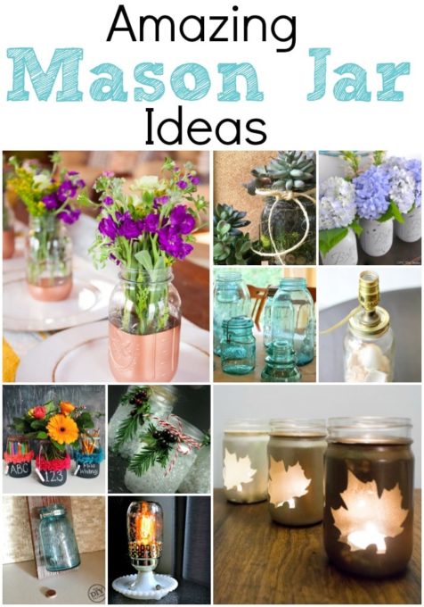 Amazing Mason Jar Ideas - 10 Projects Using Mason Jars That You Can Make - virginiasweetpea.com