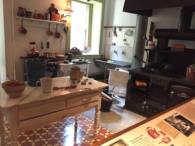 Basement Kitchen at Maymont in Richmond, Virginia - virginiasweetpea.com