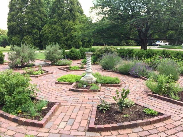 Herb Garden at Maymont in Richmond, Virginia - virginiasweetpea.com