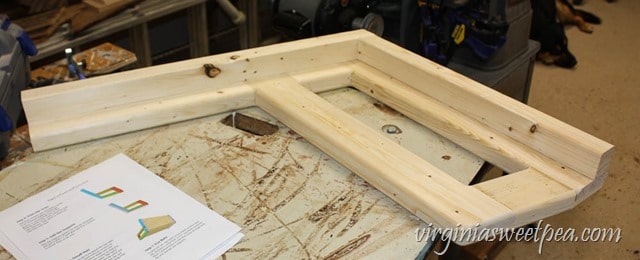 How to Make a DIY 2x4 Porch Swing - Get the step-by-step directions at virginiasweetpea.com
