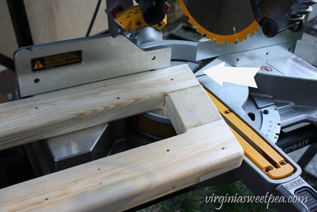 How to Make a DIY 2x4 Porch Swing - Get the step-by-step directions at virginiasweetpea.com