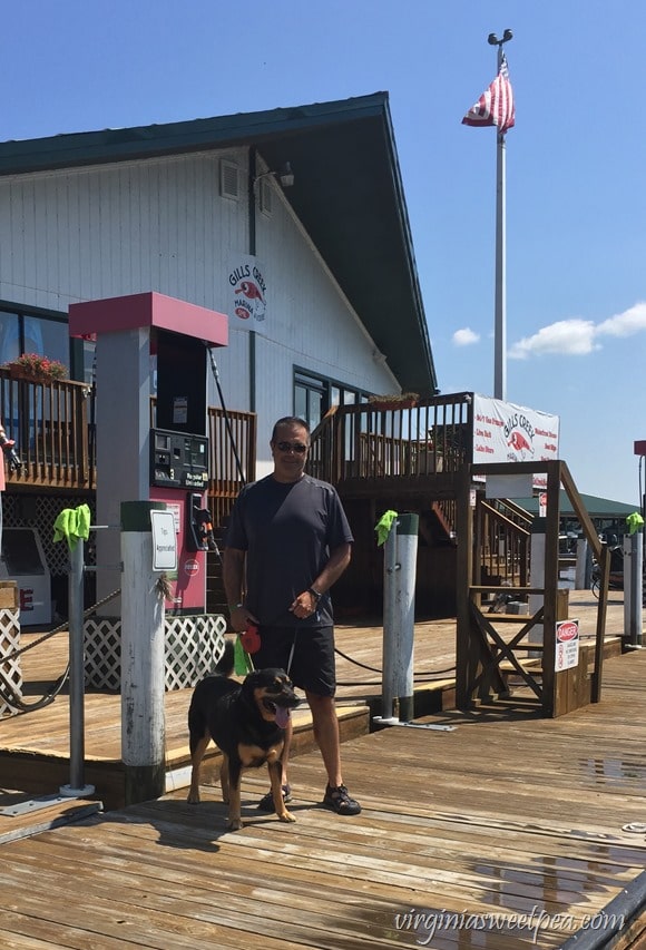 Sherman Skulina at Gills Creek Marina