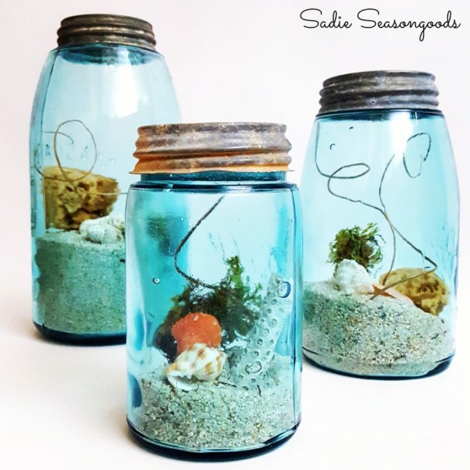 Use Vintage Mason Jars to Create Summer Vignettes