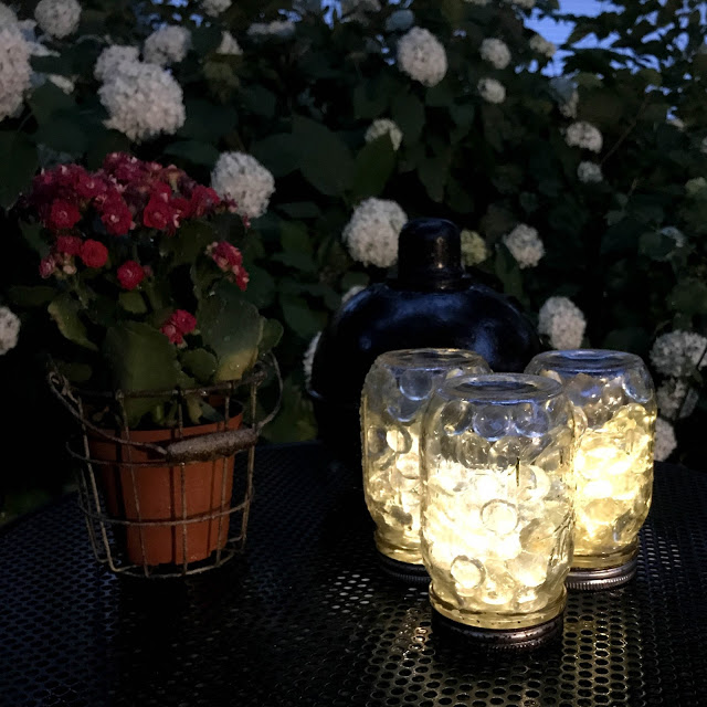 DIY Mason Jar Patio Lights