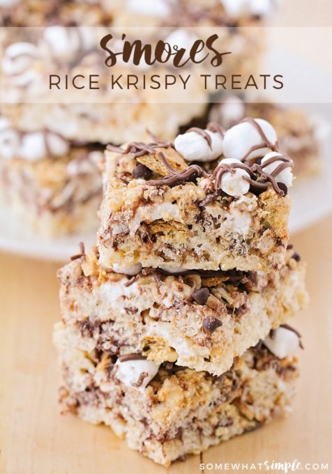 S'mores Rice Crispy Treats