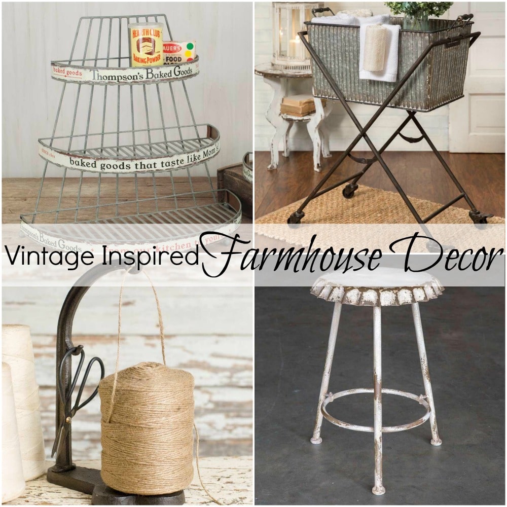 Vintage Inspired Farmhouse Decor