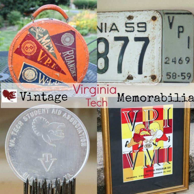 Vintage Virginia Tech Memorabilia