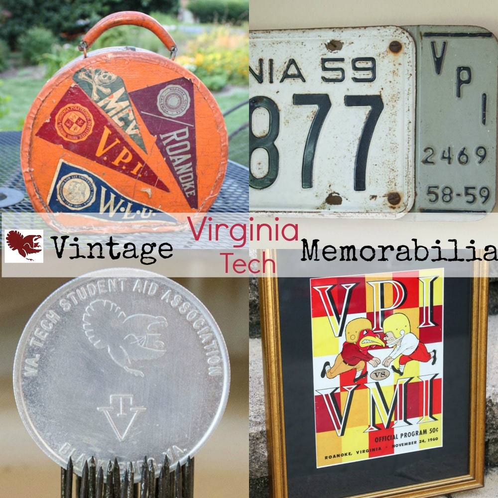 Vintage Virginia Tech Memorabilia - A collection of vintage game programs, sheet music, license plates, and more! virginiasweetpea.com